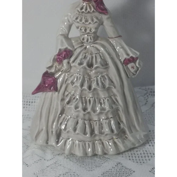 Timeless Grace: The VTG Florence Ceramics 'Charmaine' Lady Figurine in Edwardian